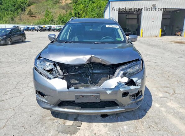 KNMAT2MV7GP662866 2016 NISSAN ROGUE Серый Вид спереди