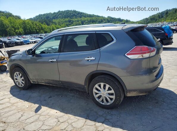 KNMAT2MV7GP662866 2016 NISSAN ROGUE Серый Задняя левая четверть