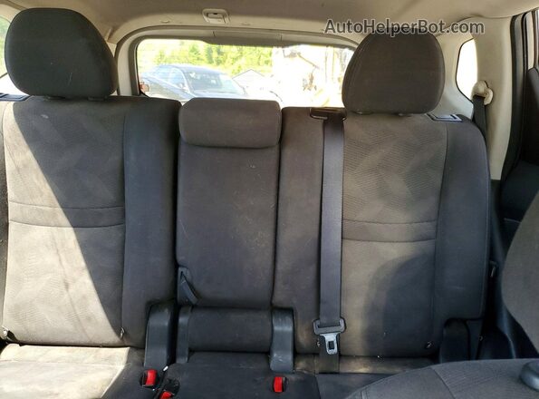 KNMAT2MV7GP662866 2016 NISSAN ROGUE Серый Вид задних сидений