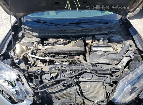 KNMAT2MV7GP662866 2016 NISSAN ROGUE Серый Вид подкапотного пространства