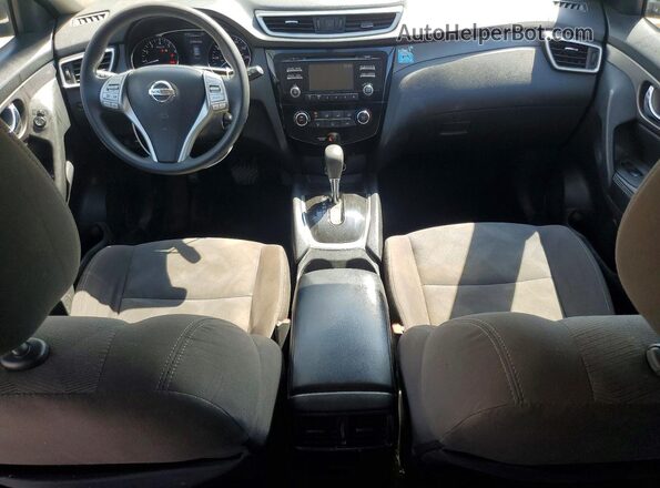 KNMAT2MV7GP662866 2016 NISSAN ROGUE Серый Вид панели приборов