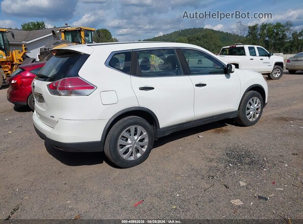 KNMAT2MV7GP697701 2016 NISSAN ROGUE White Rear right