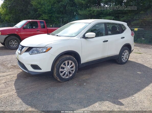 KNMAT2MV7GP697701 2016 NISSAN ROGUE White Front left