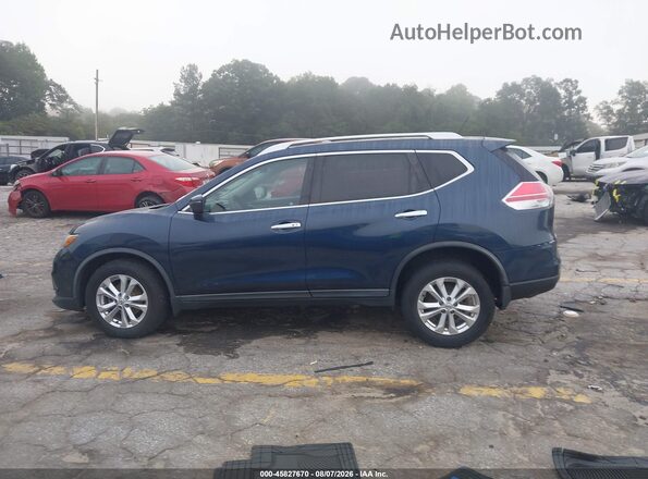 KNMAT2MV7GP718773 2016 NISSAN ROGUE Blue Панорамний вид салону 360°