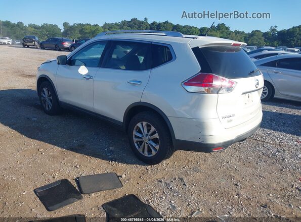 KNMAT2MV7GP719017 2016 NISSAN ROGUE Белый Задняя левая четверть