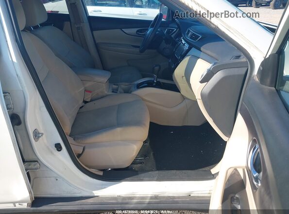 KNMAT2MV7GP719017 2016 NISSAN ROGUE Белый Вид салона спереди