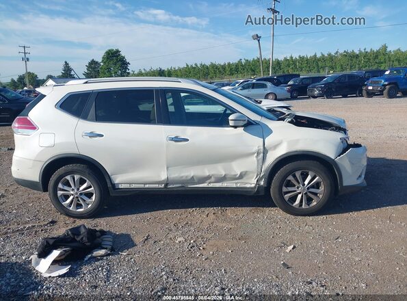 KNMAT2MV7GP719017 2016 NISSAN ROGUE Белый Вид задней части салона