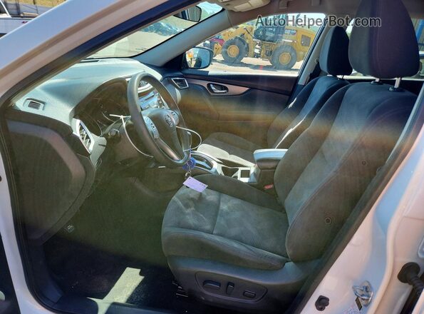 KNMAT2MV7GP734603 2016 NISSAN ROGUE White Vista interior delantera