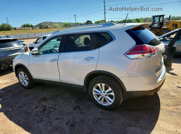 KNMAT2MV7GP734603 2016 NISSAN ROGUE White Trasero izquierdo