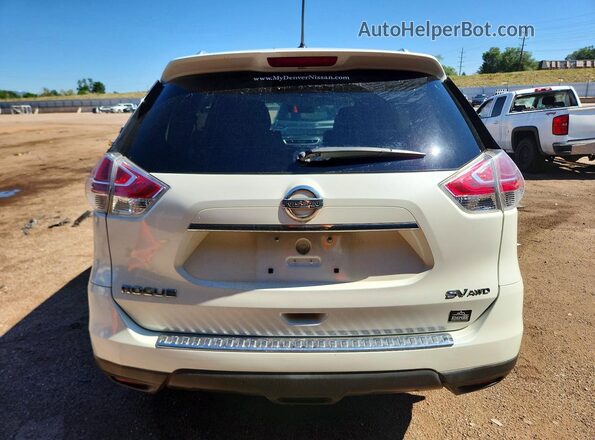 KNMAT2MV7GP734603 2016 NISSAN ROGUE White Vista trasera
