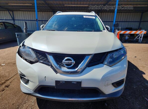 KNMAT2MV7GP734603 2016 NISSAN ROGUE White Vista frontal
