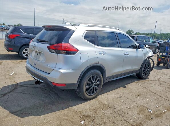 KNMAT2MV7HP506537 2017 NISSAN ROGUE Silver Tył prawy