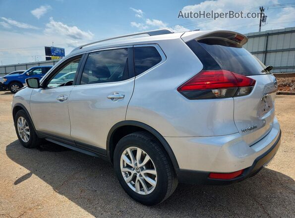 KNMAT2MV7HP507199 2017 NISSAN ROGUE Серебряный Задняя левая четверть