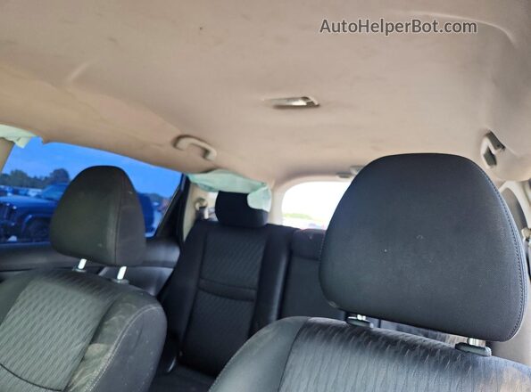 KNMAT2MV7HP531616 2017 NISSAN ROGUE Silver Rear seats view