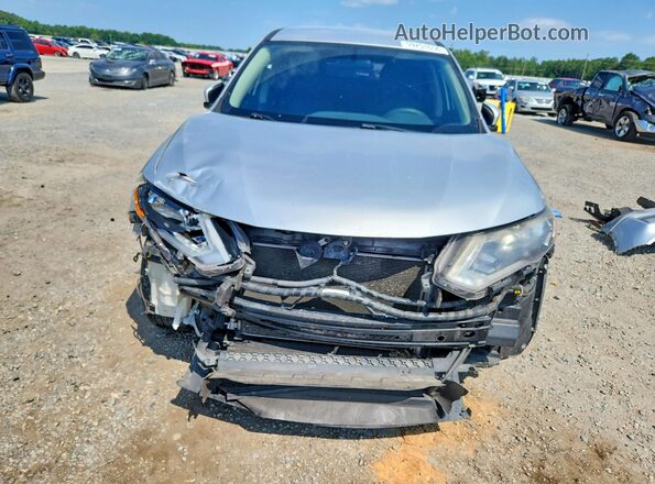 KNMAT2MV7HP531616 2017 NISSAN ROGUE Silver Front view