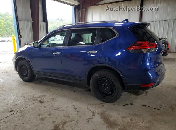 KNMAT2MV7HP538226 2017 NISSAN ROGUE Синий Задняя левая четверть