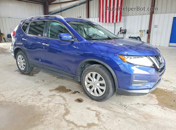 KNMAT2MV7HP538226 2017 NISSAN ROGUE Синий Передняя правая четверть