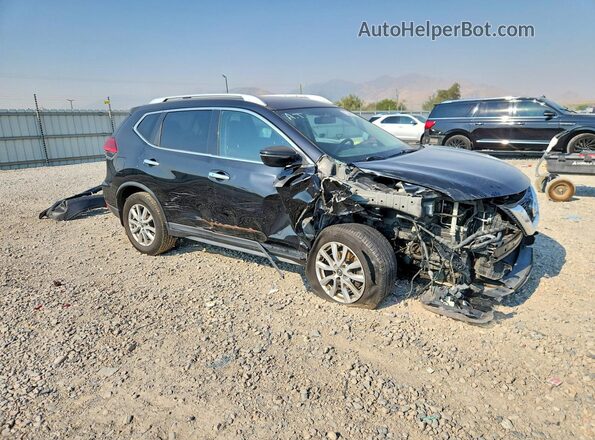 KNMAT2MV7HP539232 2017 NISSAN ROGUE Black Przód prawy