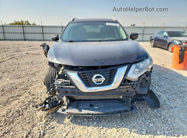 KNMAT2MV7HP539232 2017 NISSAN ROGUE Black Widok z przodu
