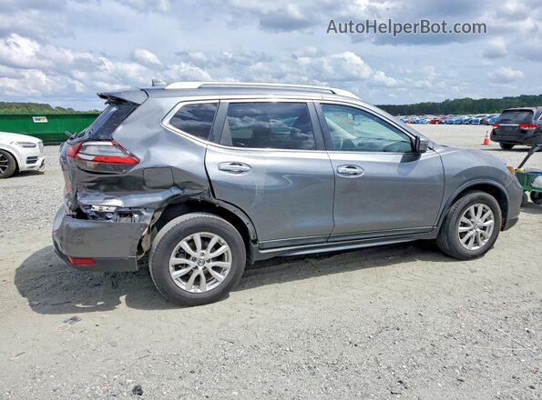 KNMAT2MV7HP542101 2017 NISSAN ROGUE Серый Задняя правая четверть