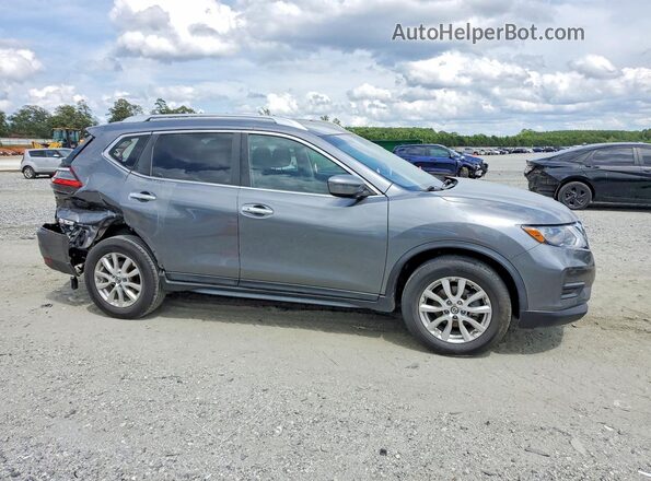 KNMAT2MV7HP542101 2017 NISSAN ROGUE Серый Передняя правая четверть