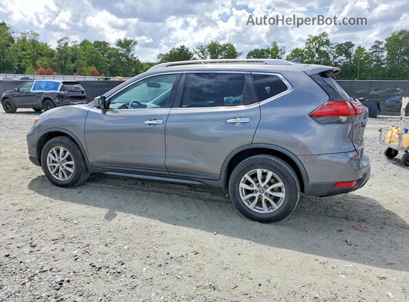 KNMAT2MV7HP542101 2017 NISSAN ROGUE Серый Задняя левая четверть