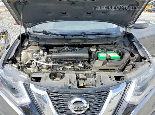 KNMAT2MV7HP542101 2017 NISSAN ROGUE Серый Вид подкапотного пространства