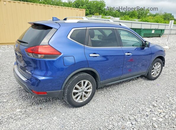 KNMAT2MV7HP542910 2017 NISSAN ROGUE Blue Tył prawy
