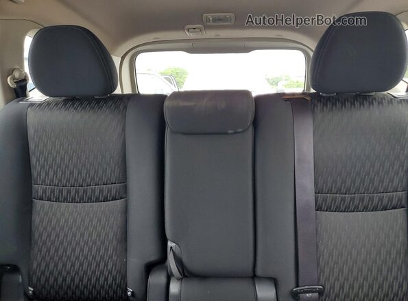 KNMAT2MV7HP542910 2017 NISSAN ROGUE Blue Widok tylnych siedzeń