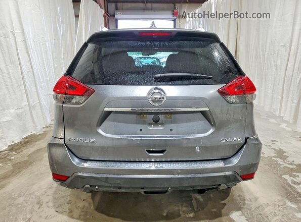 KNMAT2MV7HP570030 2017 NISSAN ROGUE Gray Вид ззаду