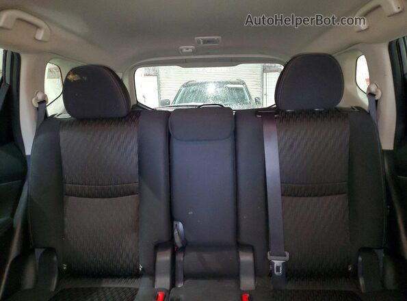 KNMAT2MV7HP570030 2017 NISSAN ROGUE Gray Вид задніх сидінь