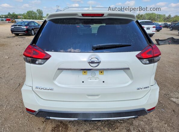 KNMAT2MV7HP573493 2017 NISSAN ROGUE White Rear view