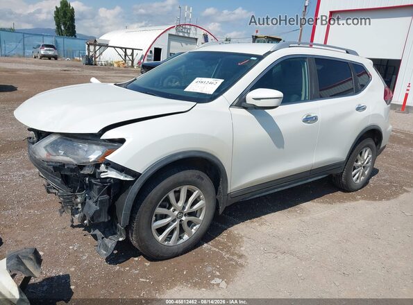 KNMAT2MV7HP592867 2017 NISSAN ROGUE White Vista tres cuartos delantera izquierda