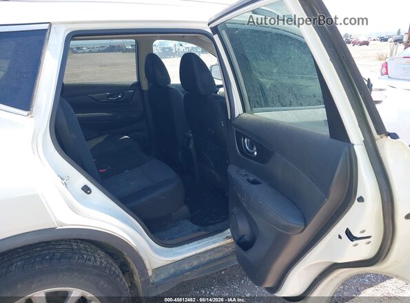 KNMAT2MV7HP592867 2017 NISSAN ROGUE White Vista de la etiqueta del VIN