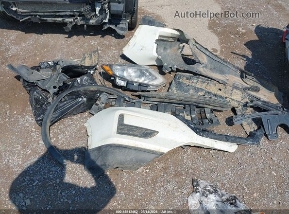 KNMAT2MV7HP592867 2017 NISSAN ROGUE White Vista del cuadro de instrumentos