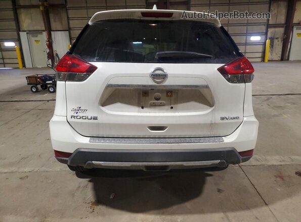 KNMAT2MV7HP603530 2017 NISSAN ROGUE White Вид ззаду