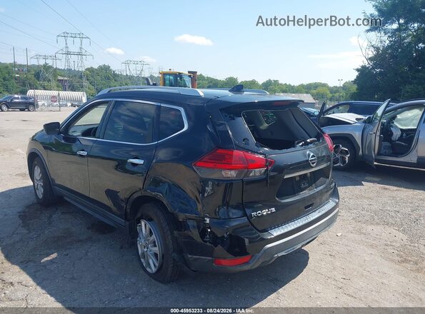 KNMAT2MV7HP619341 2017 NISSAN ROGUE Черный Задняя левая четверть