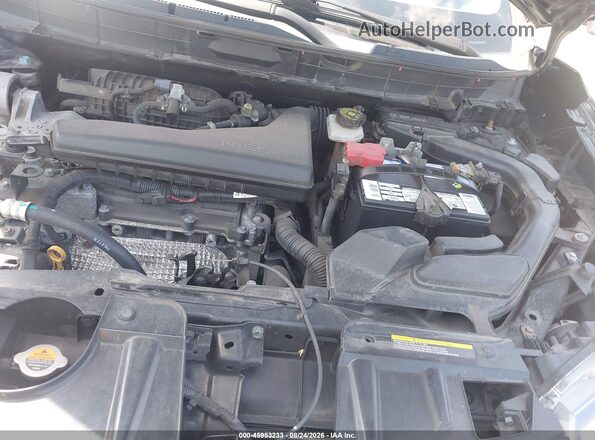 KNMAT2MV7HP619341 2017 NISSAN ROGUE Черный Вид сзади