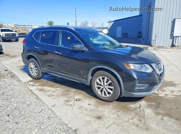 KNMAT2MV7JP509251 2018 NISSAN ROGUE Black Przód prawy