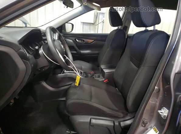 KNMAT2MV7JP572849 2018 NISSAN ROGUE Gray Вид салону спереду