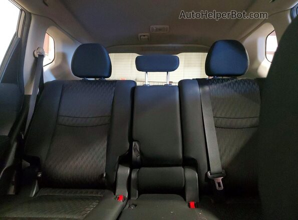 KNMAT2MV7JP572849 2018 NISSAN ROGUE Gray Вид задніх сидінь