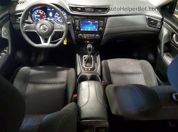 KNMAT2MV7JP572849 2018 NISSAN ROGUE Gray Вид панелі приладів