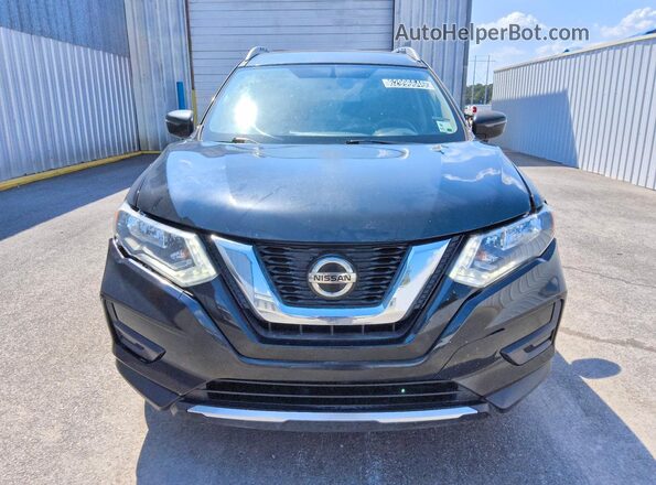 KNMAT2MV7JP579817 2018 NISSAN ROGUE Black წინა ხედი