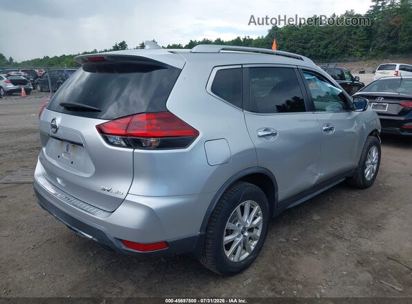 KNMAT2MV7JP614422 2018 NISSAN ROGUE Серебряный Задняя правая четверть