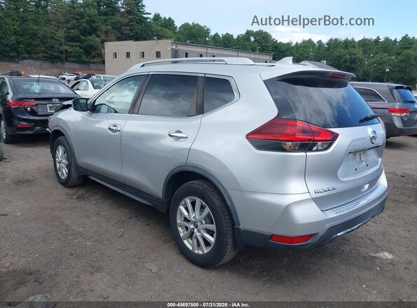 KNMAT2MV7JP614422 2018 NISSAN ROGUE Серебряный Задняя левая четверть