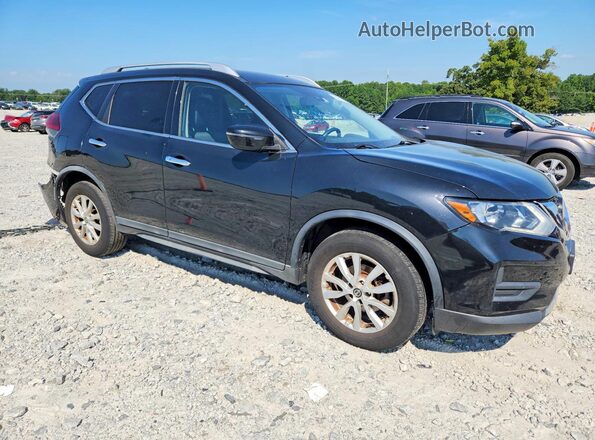 KNMAT2MV7KP507579 2019 NISSAN ROGUE Черный Передняя правая четверть
