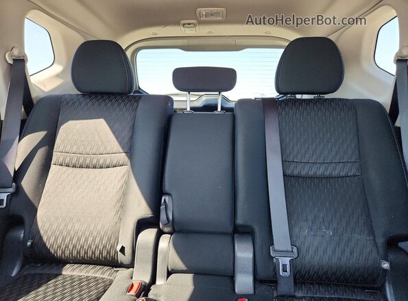 KNMAT2MV7KP507579 2019 NISSAN ROGUE Черный Вид задних сидений