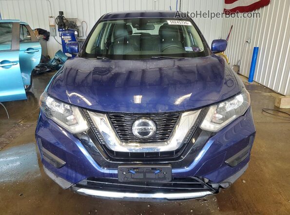 KNMAT2MV7KP526939 2019 NISSAN ROGUE Blue წინა ხედი