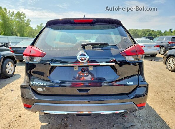 KNMAT2MV7KP548150 2019 NISSAN ROGUE Black Rear view