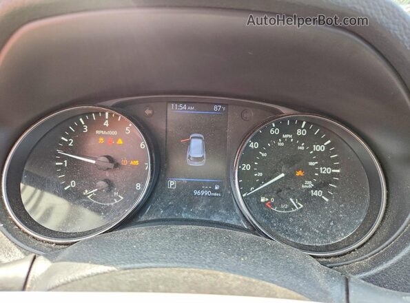 KNMAT2MV7KP548150 2019 NISSAN ROGUE Black Instrument cluster view